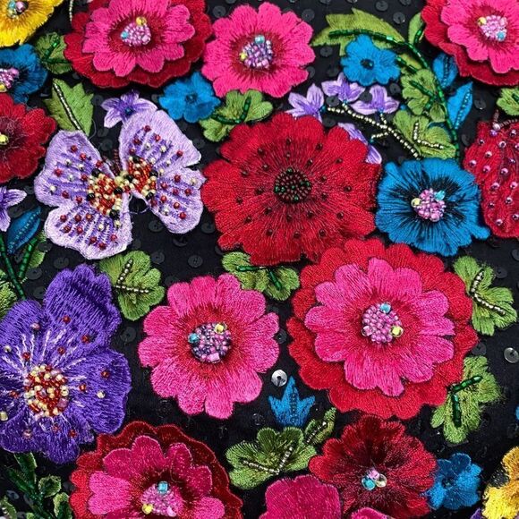 Alice + Olivia Lindsey Embellished A-Line Dress size 0 - Picture 14 of 16